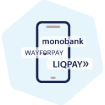 Платежный сервис (LiqPay, WayForPay, рlata by mono)